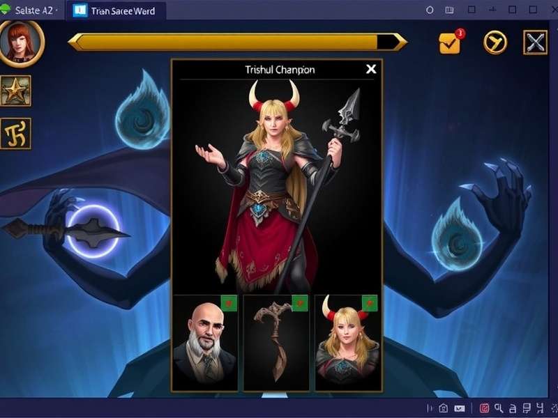 Trishul Champion Sacred War gameplay screenshot